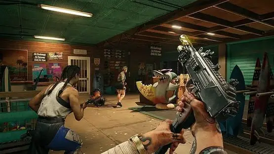 This contains a gameplay image of the game: Screenshot of 10 - Dead Island 2