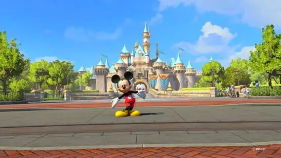 Hier ist ein Gameplay-Bild des Spiels:Screenshot von Disneyland Adventures