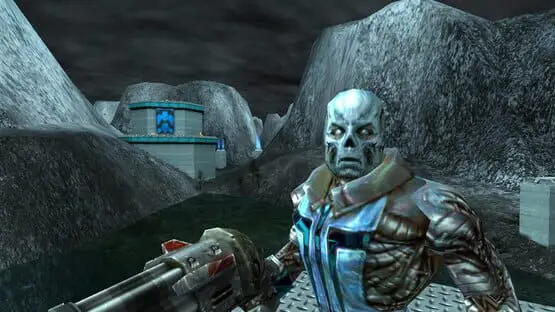 Hier ist ein Gameplay-Bild des Spiels:Screenshot von Quake III Arena