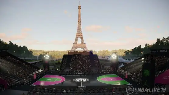 Esto contiene una imagen de juego de: Captura de pantalla de 7 - NBA Live 19