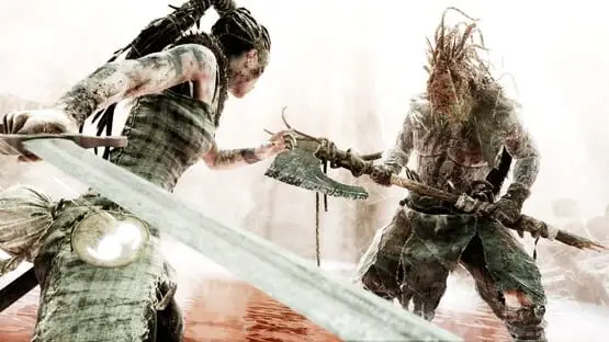 Hier ist ein Gameplay-Bild des Spiels:Screenshot von Hellblade: Senua's Sacrifice