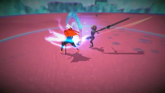 This contains a gameplay image of the game: Screenshot of Furi