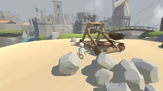 Isso contém uma imagem de jogabilidade do jogo:Captura de tela de Human: Fall Flat