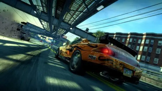 Ceci contient une image de gameplay du jeu : Capture d'écran de Burnout Paradise Remastered