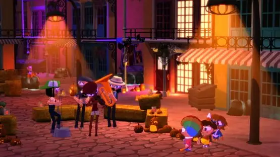 This contains a gameplay image of the game: Screenshot of Costume Quest 2