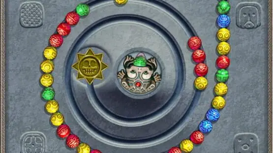 Esto contiene una imagen de juego de: Captura de pantalla de Zuma