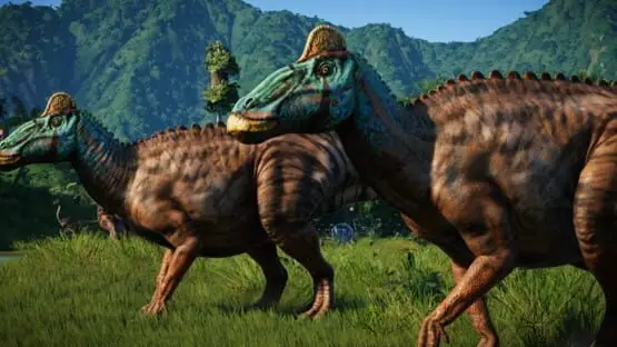 Hier ist ein Gameplay-Bild des Spiels:Screenshot von Jurassic World Evolution