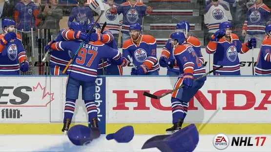 Hier ist ein Gameplay-Bild des Spiels:Screenshot von NHL 17