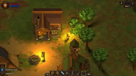 This contains a gameplay image of the game: Screenshot of Graveyard Keeper