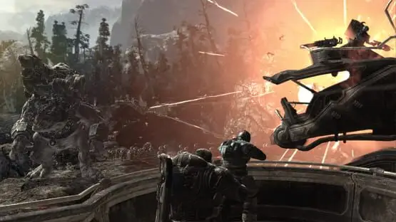Hier ist ein Gameplay-Bild des Spiels:Screenshot von Gears of War 2