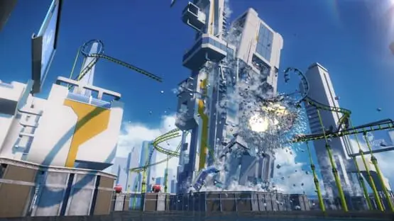 Hier ist ein Gameplay-Bild des Spiels:Screenshot von ScreamRide
