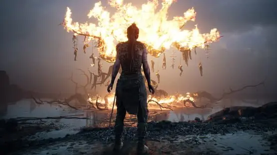 Hier ist ein Gameplay-Bild des Spiels:Screenshot von Hellblade: Senua's Sacrifice