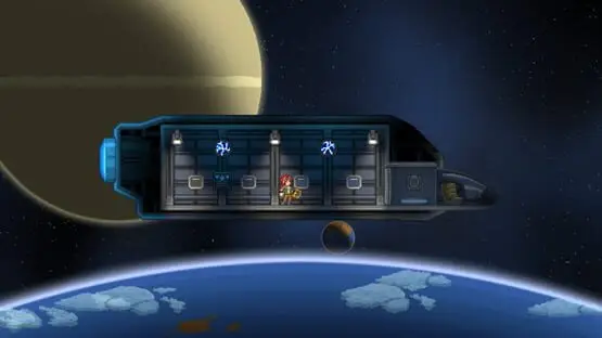 Hier ist ein Gameplay-Bild des Spiels:Screenshot von Starbound