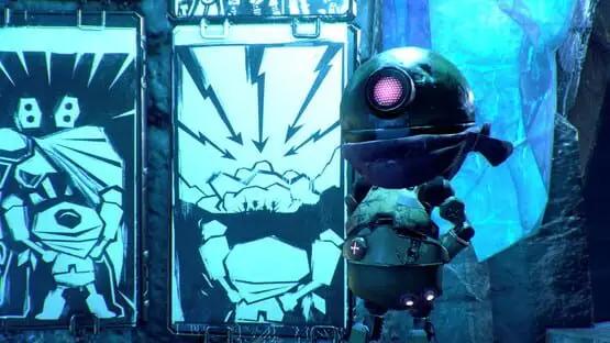 Esto contiene una imagen de juego de: Captura de pantalla de ReCore: Definitive Edition