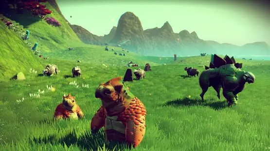 次のゲームプレイ画像を含みます: 画像のスクリーンショット No Man's Sky