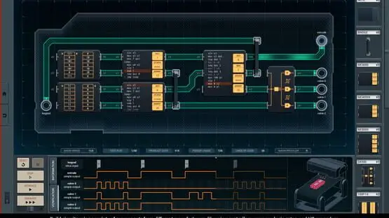 Esto contiene una imagen de juego de: Captura de pantalla de Shenzhen I/O