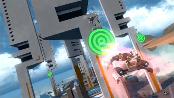 Hier ist ein Gameplay-Bild des Spiels:Screenshot von ScreamRide