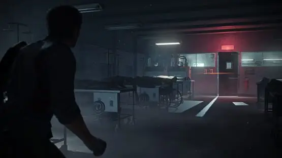 This contains a gameplay image of the game: Screenshot of The Evil Within 2