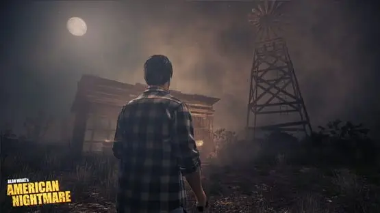 This contains a gameplay image of the game: Screenshot of 2 - Alan Wake's American Nightmare