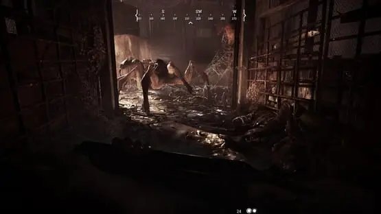 This contains a gameplay image of the game: Screenshot of Hunt: Showdown 1896