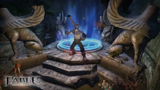Ceci contient une image de gameplay du jeu : Capture d'écran de Fable Anniversary