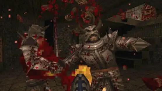 次のゲームプレイ画像を含みます: 画像のスクリーンショット Quake