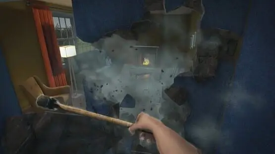 This contains a gameplay image of the game: Screenshot of House Flipper
