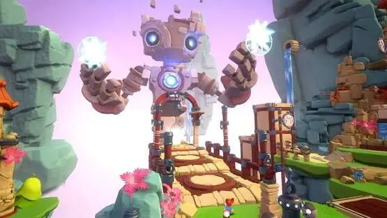 Esto contiene una imagen de juego de: Captura de pantalla de Super Lucky's Tale