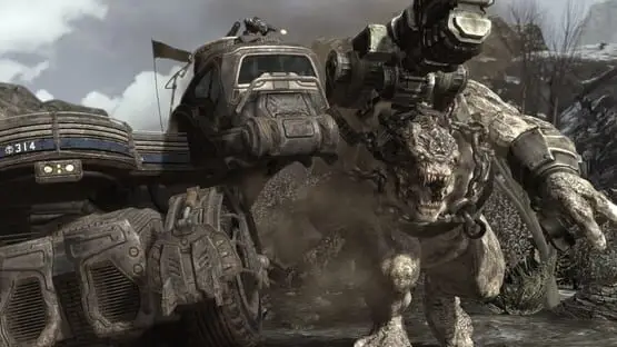 Hier ist ein Gameplay-Bild des Spiels:Screenshot von Gears of War 2