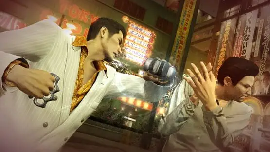 Esto contiene una imagen de juego de: Captura de pantalla de Yakuza 0