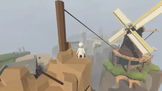 Isso contém uma imagem de jogabilidade do jogo:Captura de tela de Human: Fall Flat