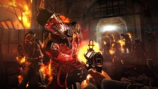 Hier ist ein Gameplay-Bild des Spiels:Screenshot von Wolfenstein: The Old Blood