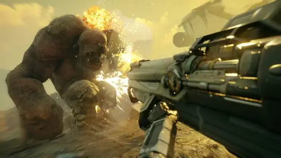 Esto contiene una imagen de juego de: Captura de pantalla de Rage 2