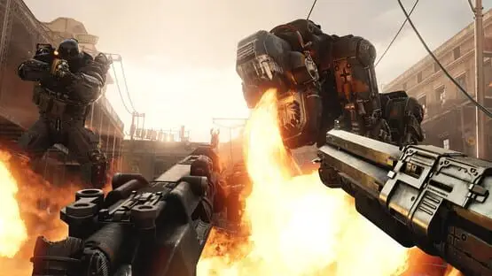 Esto contiene una imagen de juego de: Captura de pantalla de Wolfenstein II: The New Colossus