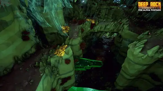 Esto contiene una imagen de juego de: Captura de pantalla de Deep Rock Galactic