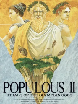 This contains an image of: Populous II: Trials of the Olympian Gods