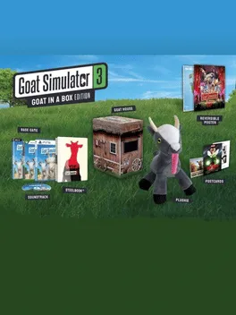 Goat Simulator 3: Goat in a Box Edition This contains an image of: Goat Simulator 3: Goat in a Box Edition