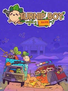 Esto contiene una imagen de: Turnip Boy Robs a Bank