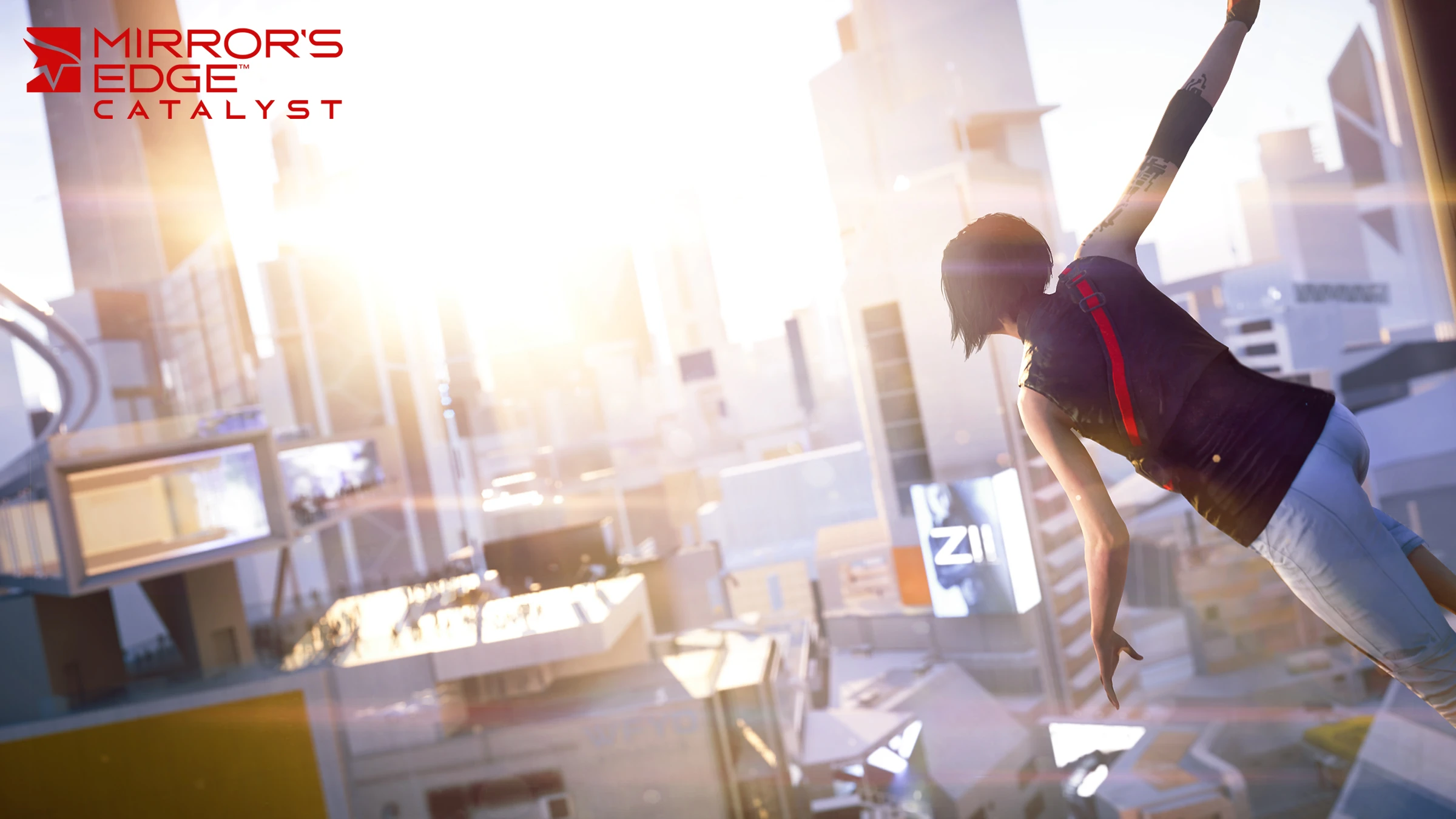 Hier ist ein Gameplay-Bild des Spiels:Screenshot von Mirror's Edge Catalyst