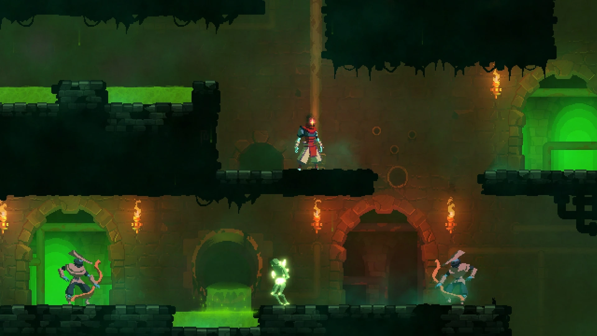 Esto contiene una imagen de juego de: Captura de pantalla de Dead Cells