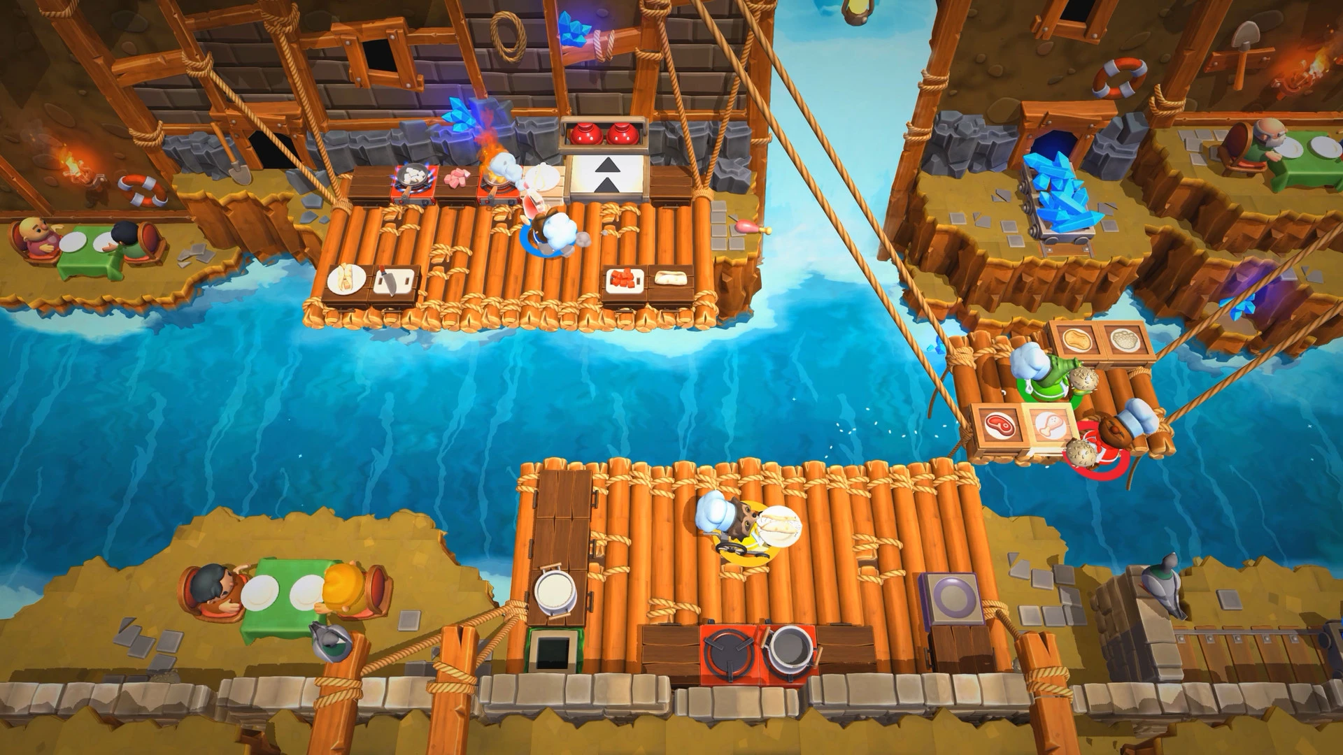 Esto contiene una imagen de juego de: Captura de pantalla de Overcooked! 2