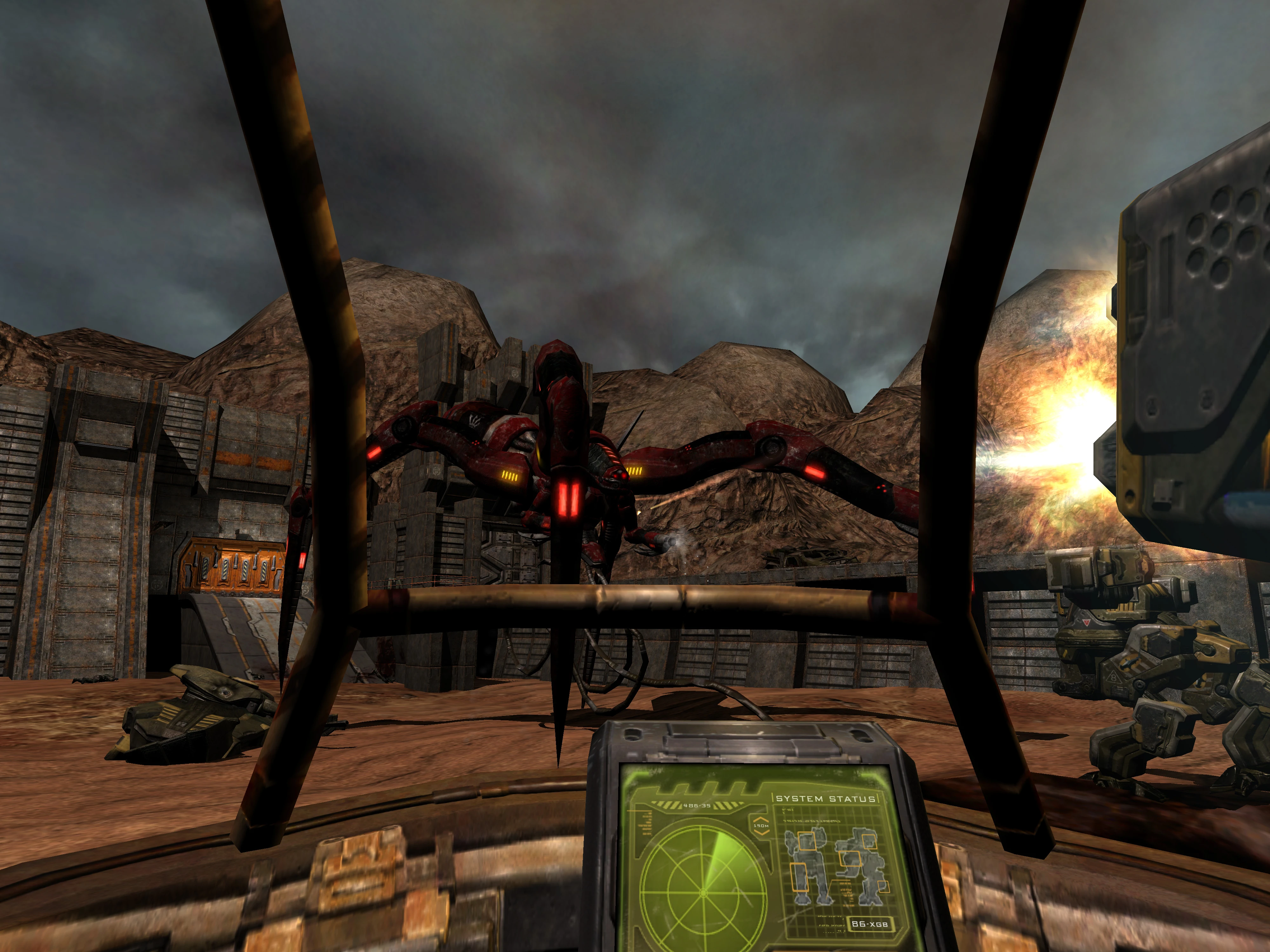 Ceci contient une image de gameplay du jeu : Capture d'écran de Quake 4