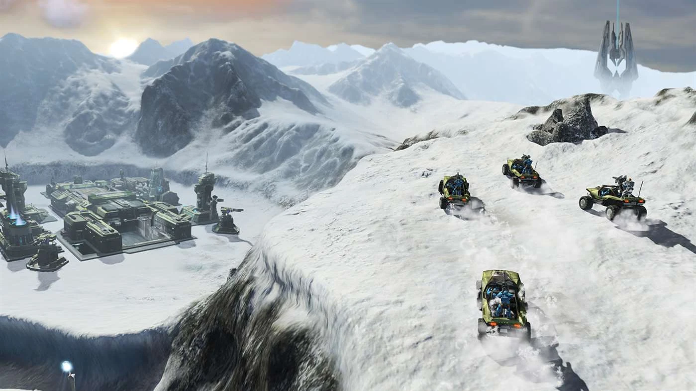 Ceci contient une image de gameplay du jeu : Capture d'écran de Halo Wars: Definitive Edition