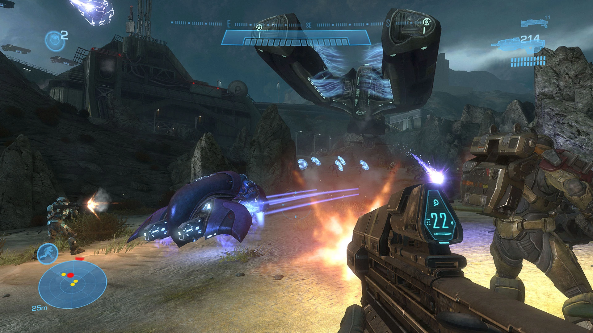 次のゲームプレイ画像を含みます: 画像のスクリーンショット Halo: Reach
