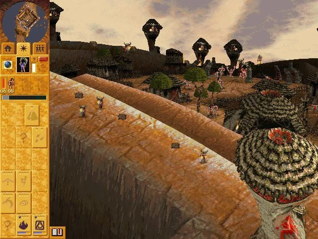 Ceci contient une image de gameplay du jeu : Capture d'écran de Populous: The Beginning