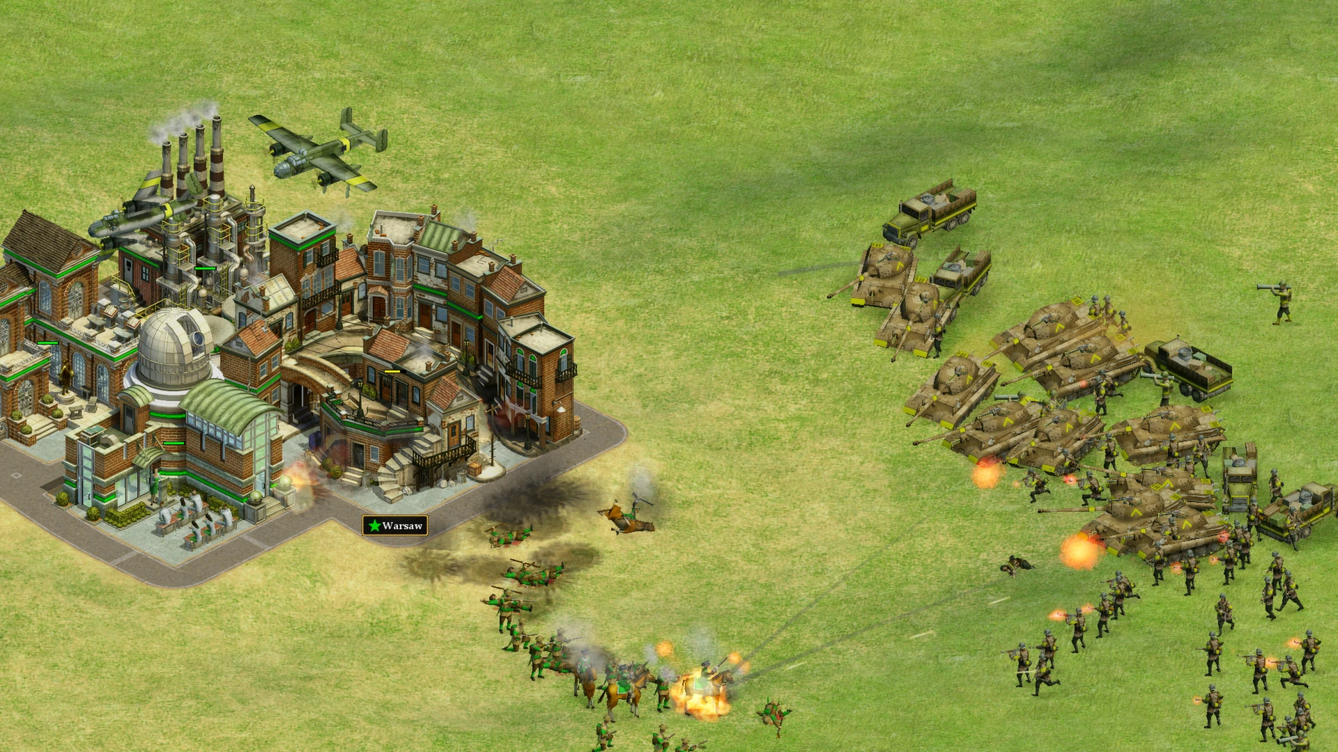 Esto contiene una imagen de juego de: Captura de pantalla de Rise of Nations: Extended Edition
