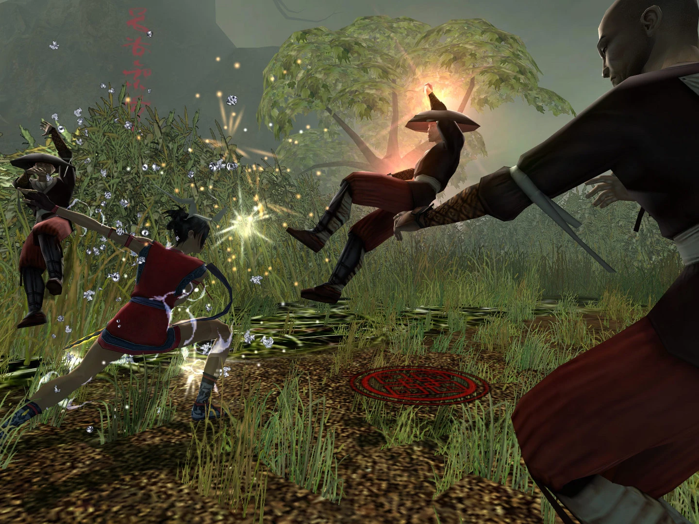 Ceci contient une image de gameplay du jeu : Capture d'écran de Jade Empire: Special Edition