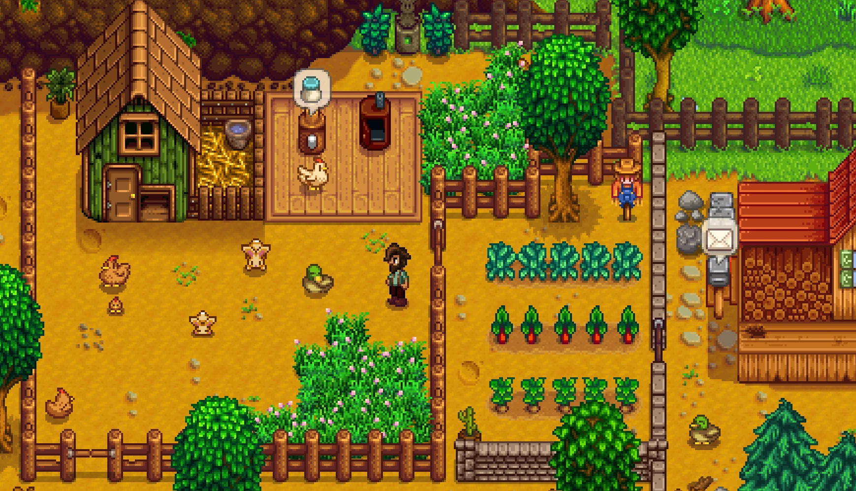 Это содержит изображение игрового процесса игры:Скриншот Stardew Valley