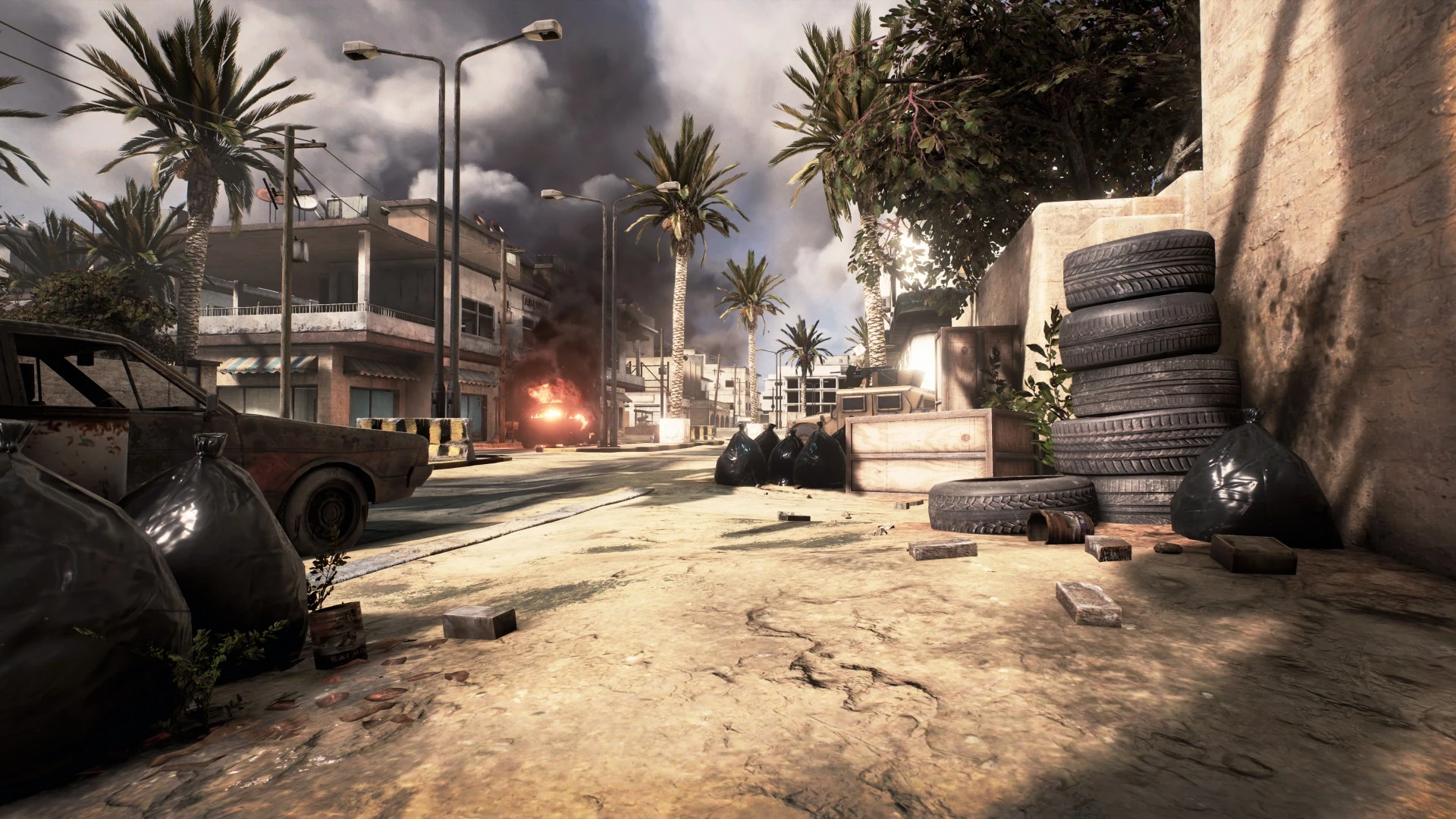 This contains a gameplay image of the game: Screenshot of Insurgency: Sandstorm