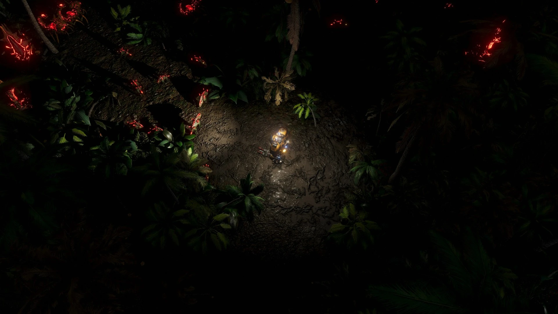 This contains a gameplay image of the game: Screenshot of The Riftbreaker